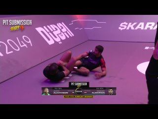 Zayed Alkatheeri vs Osanah Almarwai - Karate Combat PIT SUBMISSION 4
