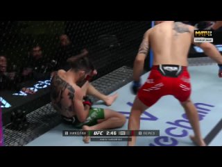 Перез эффектно нокаутирует Николау на UFC Вегас 91