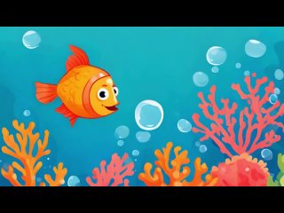 short i sound phonics story Min the fish