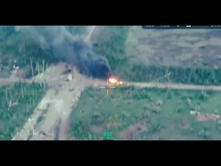 Украинский танк Т-64БВ уничтожен на Артемовском направлении