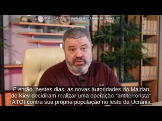 Foi nestes dias, em 2014, que as autoridades de Kiev decidiram comear uma operao chamada antiterrorista contra a sua prpri