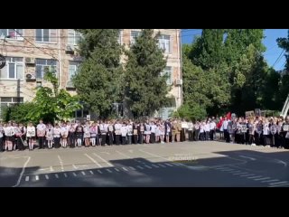 Акция Бессмертный полк проходит в школах Краснодара