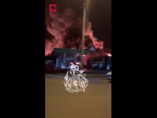 Massive fire in Odesa after Russian missile strikes