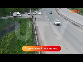 Был серьезный риск: под Уфой предотвратили пожар