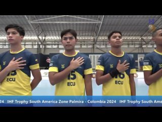 MEN'S IHF TROPHY SOUTH AND CENTRAL AMERICA 2024. SOUTH AMERICAN ZONE. YOUTH. ГРУППОВОЙ ЭТАП (): Эквадор - Парагвай