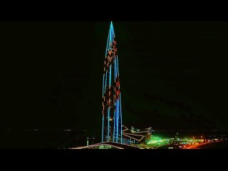 «Лахта Центр» поздравит петербуржцев с Днём Победы праздничной подсветкой