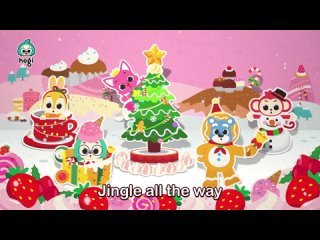 Jingle Bells   Pinkfong  Hogi Christmas Songs   Melody Card   Hogi Kids Songs