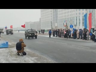 Парад военной техники в Салехарде