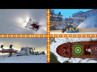 Зимние машины - Приключения на северном полюсе - Мультики для детей