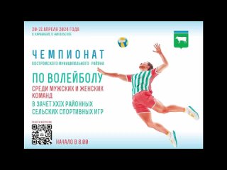 Чемпионат Костромского муниципального района по волейболу