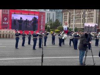 На площади Ленина в Туле состоялся военный парад