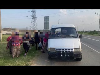 В Славянском районе автоинспекторы пресекли перевозку людей в нарушение ПДД