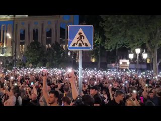 Очередной митинг против закона об иноагентах начался в Тбилиси