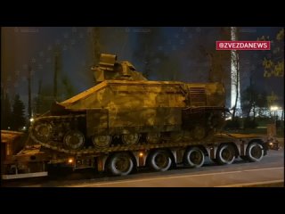 Трофейные Bradley,  Marder и БТР М113 заметили в Москве