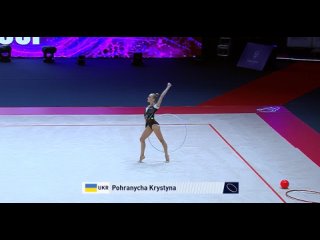 Кристина Пограничная Обруч Квал 31,250 - Европейский Кубок Баку 2024