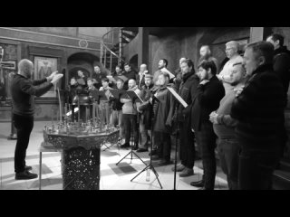 Choir of the Sretensky Monastery -  Cherubic Hymn  (G. Lvovsky)