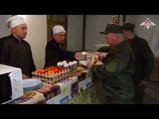 Военные пекари группировки войск Днепр испекли куличи