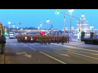 Репетиция Парада Победы, Петровский Фёдор, видео 2