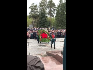 Торжественные мероприятия начались на Широкореченском мемориале в Екатеринбурге