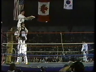 1976 Tae Kwon Do championship on Wide World of Sports, w Jong Parks  Chong Lees athletes.