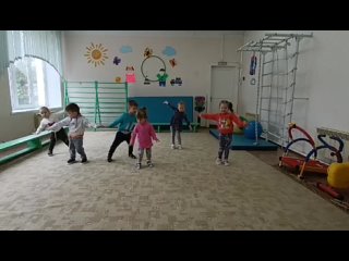 Противовирусный танец Ивановская область, п. Савино. МКДОУ Савинский детский сад номер 2. возраст 2-4 года