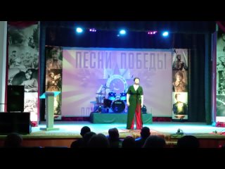 Ольга Нигай на фестивале “Песни Победы“ с.Ч.поле