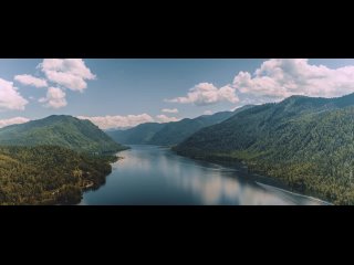 Телецкое озеро, Алтай, видео с Дрона, CINEMADRONE 4K, Горное Озеро, Путешествие