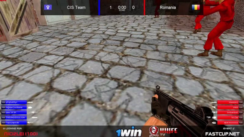 Шоу-Матч по CS 1.6 [CIS Team -vs- Romania] @kn1feTV