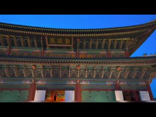 Ночная Экскурсия по Дворцу Кёнбоккун #южная_корея #дворец #кёнбоккун