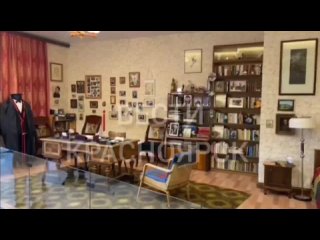 Кабинет Виктора Астафьева в его квартире в Академгородке