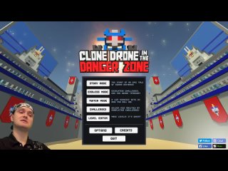 [ViteC ► Play] ПАУЧИХА - ТВИТЧИХА ► Clone Drone in The Danger Zone |22| Twitch mode