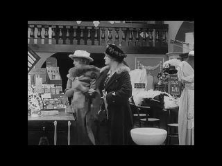 КОНТРОЛЕР УНИВЕРМАГА (1916) - короткометражка, комедия. Чарльз Чаплин