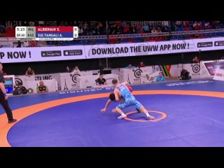 Asian OG2024 60kg Sajjad Ali Mukasr ALBIDHAN (IRQ) vs. Aidos SULTANGALI (KAZ)