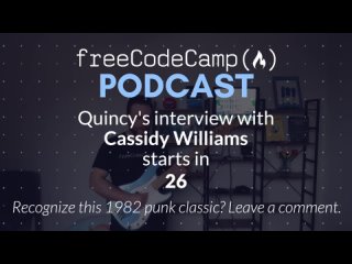 From Microsoft to Amazon to CTO with Cassidoo freeCodeCamp Podcast #114 Cassidy Williams