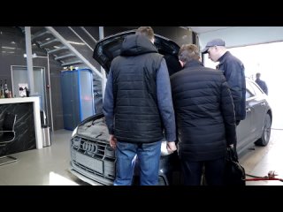 Диагностика пневмоподвески Audi A6 Allroad