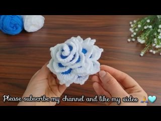 3DWow Crochet Sell it with a flower and make money Super very easy rosТГ