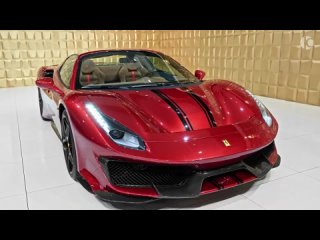 Ferrari 488 Pista Spider in Beautiful Spec_Rosso Fiorano