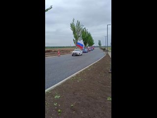 Ветераны-подопечные «Защитников Отечества» в ДНР поучаствовали в автопробеге Памяти
