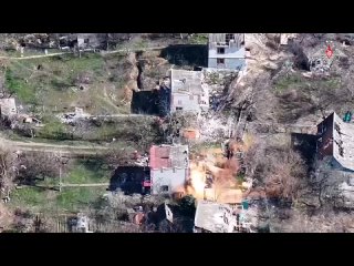 Dnepr Group of Forces' tank crews destroy AFU UAV command post and field depot on right bank of Dnepr river