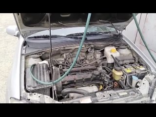 Видео от Водородная очистка двигателя. Омск