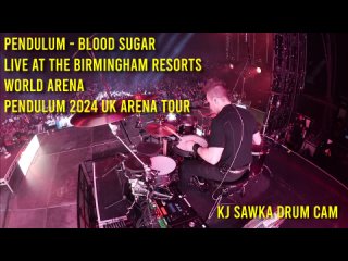 Pendulum - Blood Sugar/Baddadan/Voodoo - KJ Sawka Drum Cam