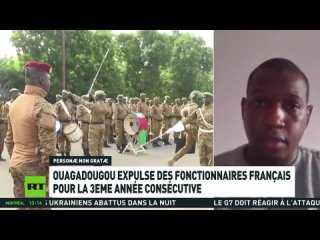 Ouagadougou expulse des fonctionnaires français pour la troisième année consécutive