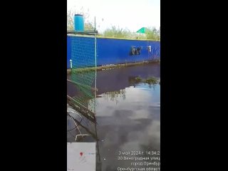 В Оренбурге откачивают воду из СНТ Мичуринец