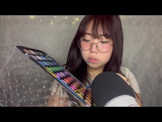 K1ttenscafe ASMR Sanrio girl paints your face at a Carnival