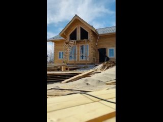 Видео от Строительство домов в Якутии | Баягантай-Строй