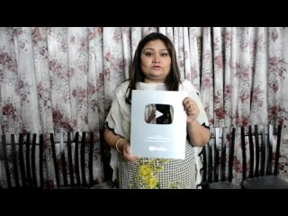 Lashes Beauty Parlour - YouTube Silver Play Button Award _Thank U All   (1)