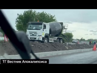 На трассе Дебальцево-Луганск тоже устанавливают бордюр Вестник Апокалипсиса