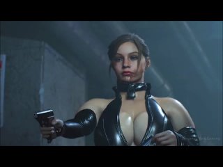 XL Jill  Claire in Latex Bodysuit - Resident Evil 2 Remake