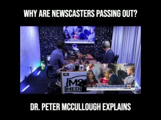 Perch i giornalisti svengono Il dottor Peter McCullough spiega