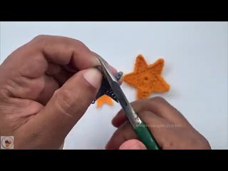 DIY Crochet Star Earrings Tutorial_ Step-by-Step Guide for Beginners